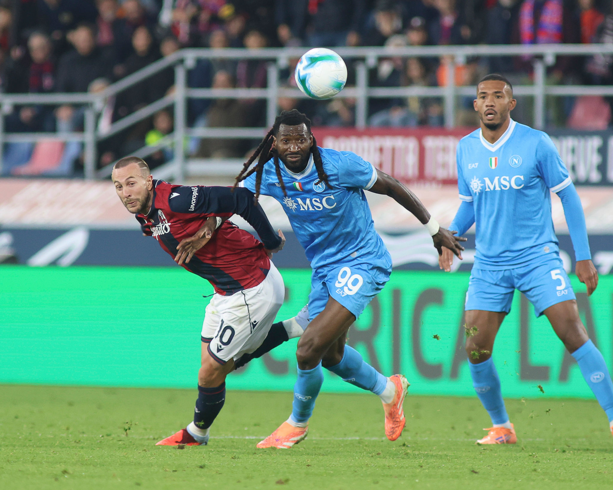 Tegola per il Napoli, Anguissa a rischio per la Juventus: i dettagli