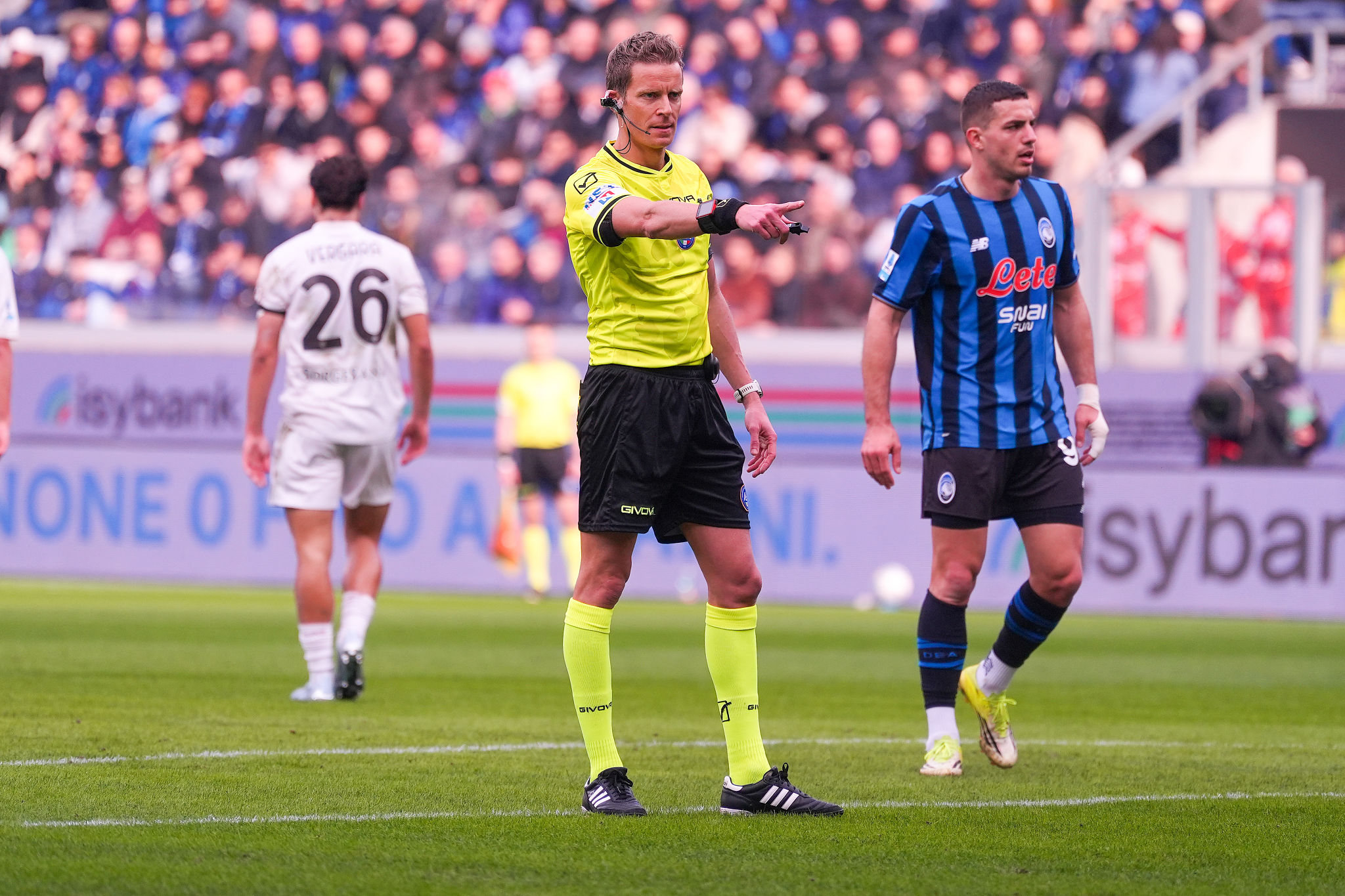 Chiffi verso lo stop dopo Atalanta-Napoli: era al Var nel discusso Inter-Juventus