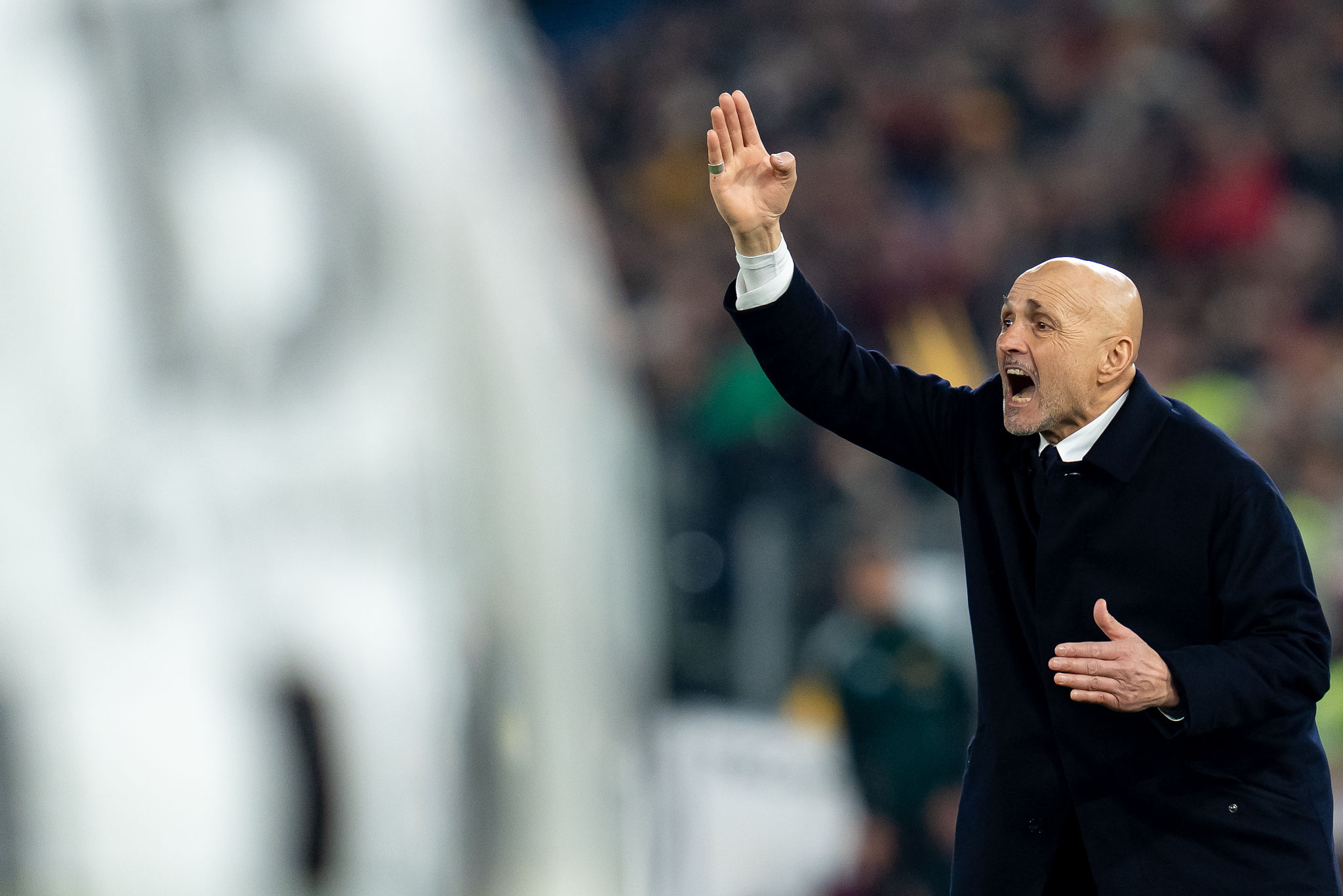 Cori contro Spalletti in Roma-Juve, arriva la multa per i giallorossi