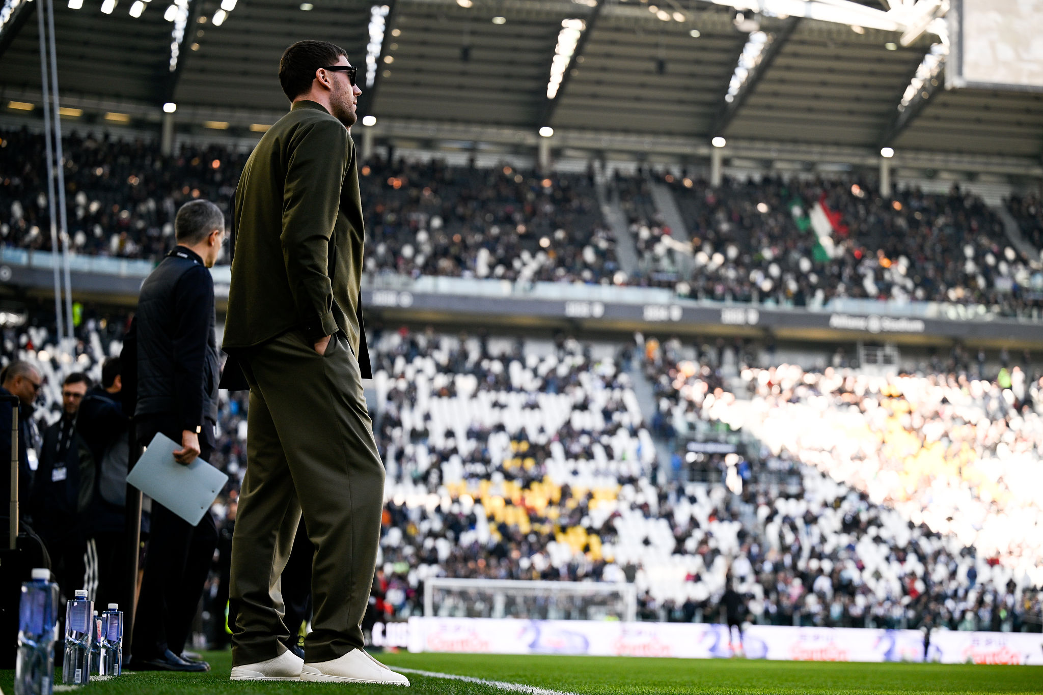 Vlahovic torna a lavorare in gruppo: nel mirino la convocazione con il Pisa