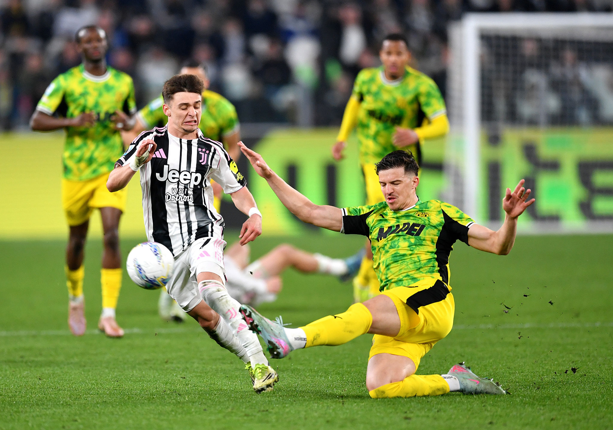 La Juventus frena col Sassuolo, un pari che complica la corsa Champions