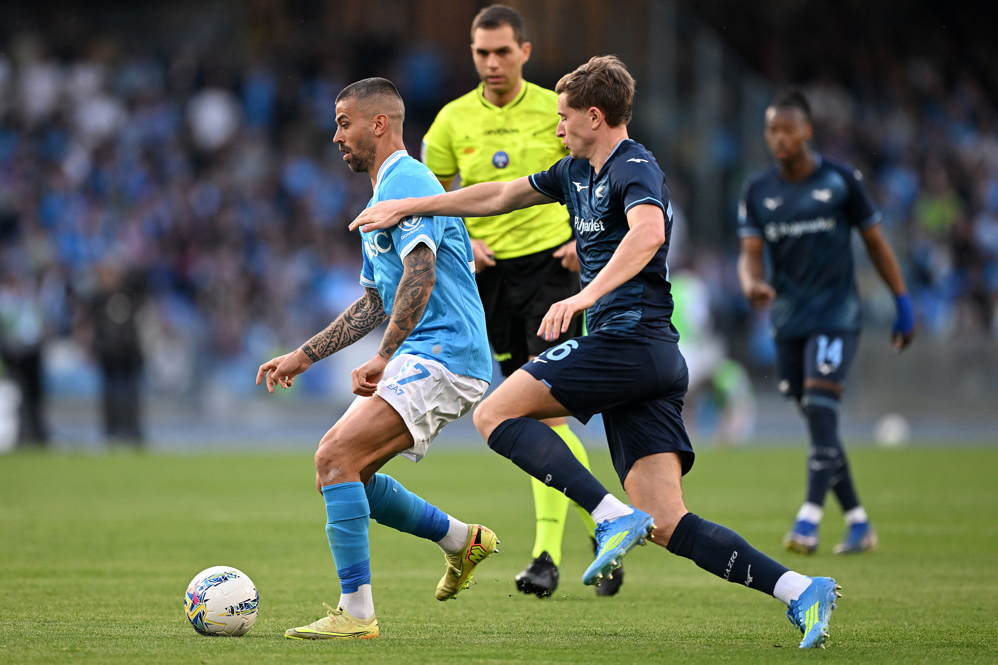 Spinazzola si allontana dalla Juve: il Napoli offre un biennale