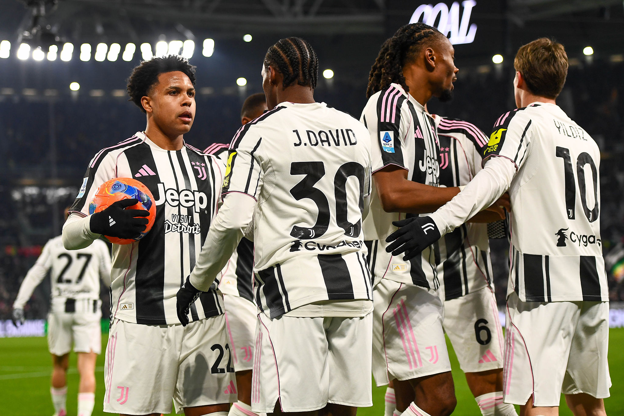 Juve-Bologna, le formazioni ufficiali: spazio a David davanti