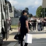 Juventus in partenza da Caselle