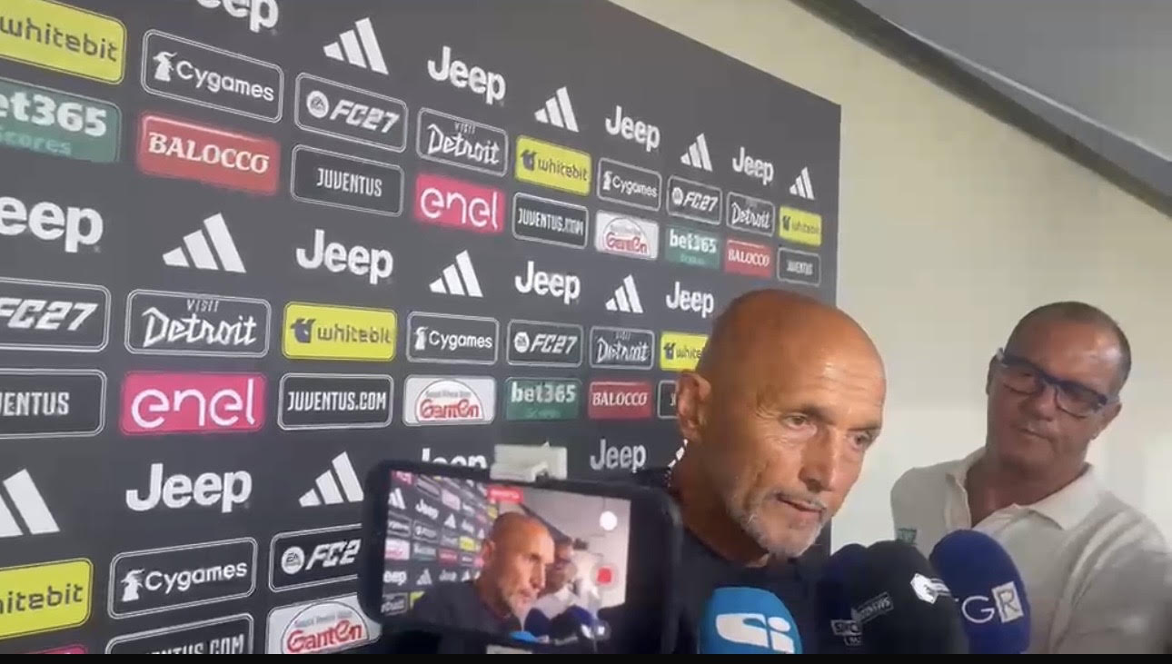 VIDEO | Spalletti dopo Juve-Nizza: “Douglas Luiz e Arthur? Li valuteremo”. Conferenza stampa integrale